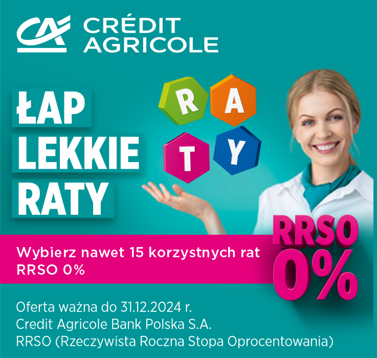 Raty 0% Credit Agricole