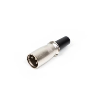 XLR plug 3 pin