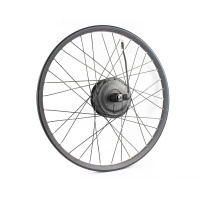 Electric motor MXUS XF15C 350W rear with cassette lacing in rim