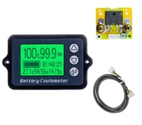 Wattmeter display TK15 12-100V, 50A Coulometer