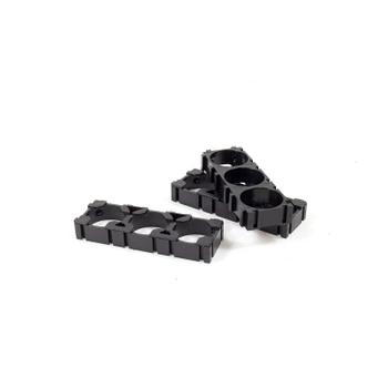 Battery holder bracket 3x Li-Ion 18650 (rectangular)