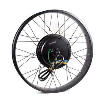Electric motor Mxus XF40 45H v3 3K-Turbo 3000W rear lacing in fatbike rim