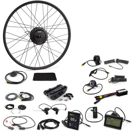 Zestaw MIEJSKI do konwersji roweru Mxus XF15 (Tryb LEGALNY 250W)