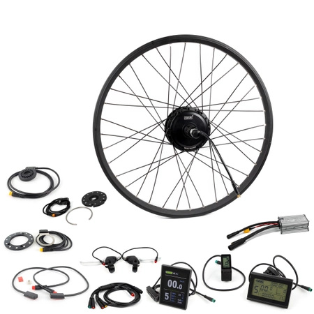Zestaw MIEJSKI do konwersji roweru Mxus XF08C (Tryb LEGALNY 250W)