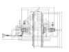 Silnik elektryczny do roweru Mxus XF40 45H v2 3K-Turbo 3000W 5T (12x5) Tył