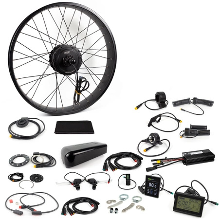 Zestaw TREKKING FATBIKE do konwersji roweru Mxus XF15FAT (Tryb LEGALNY 250W)
