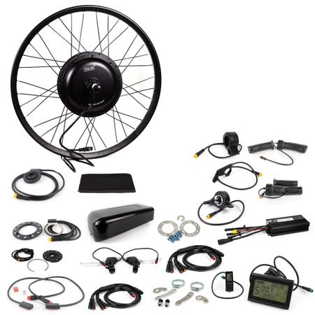 Zestaw TREKKING do konwersji roweru 2000W Mxus 30H  (Tryb LEGALNY 250W) 