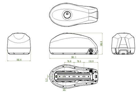 Battery case Canon 48V