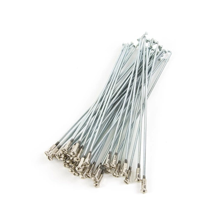 Spokes on request Dimension 70-300mm thickness 2.3mm SILVER (1 piece)