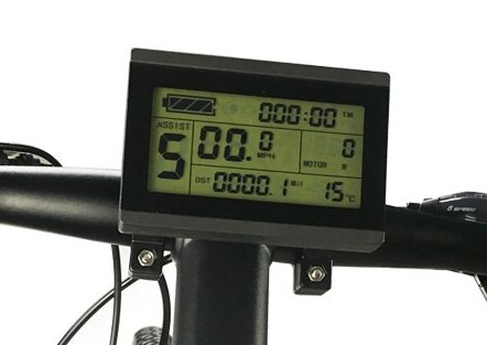 Wyświetlacz KT-LCD3 (36/48V) z USB - SM